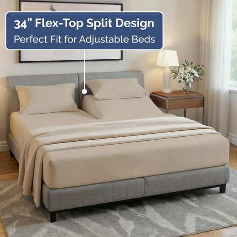 CGK Unlimited king pillowcases 20x30, smooth surface for restful mornings