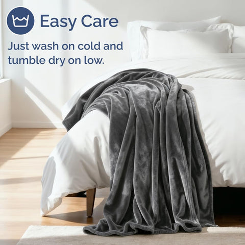 CGK Unlimited folded blanket ready for travel and easy packing.