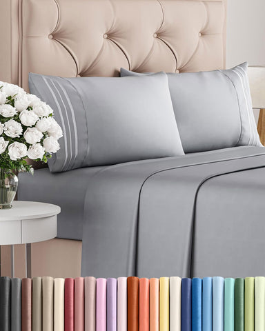 CGK Unlimited full-size sheet set packaging shows premium gift-ready presentation