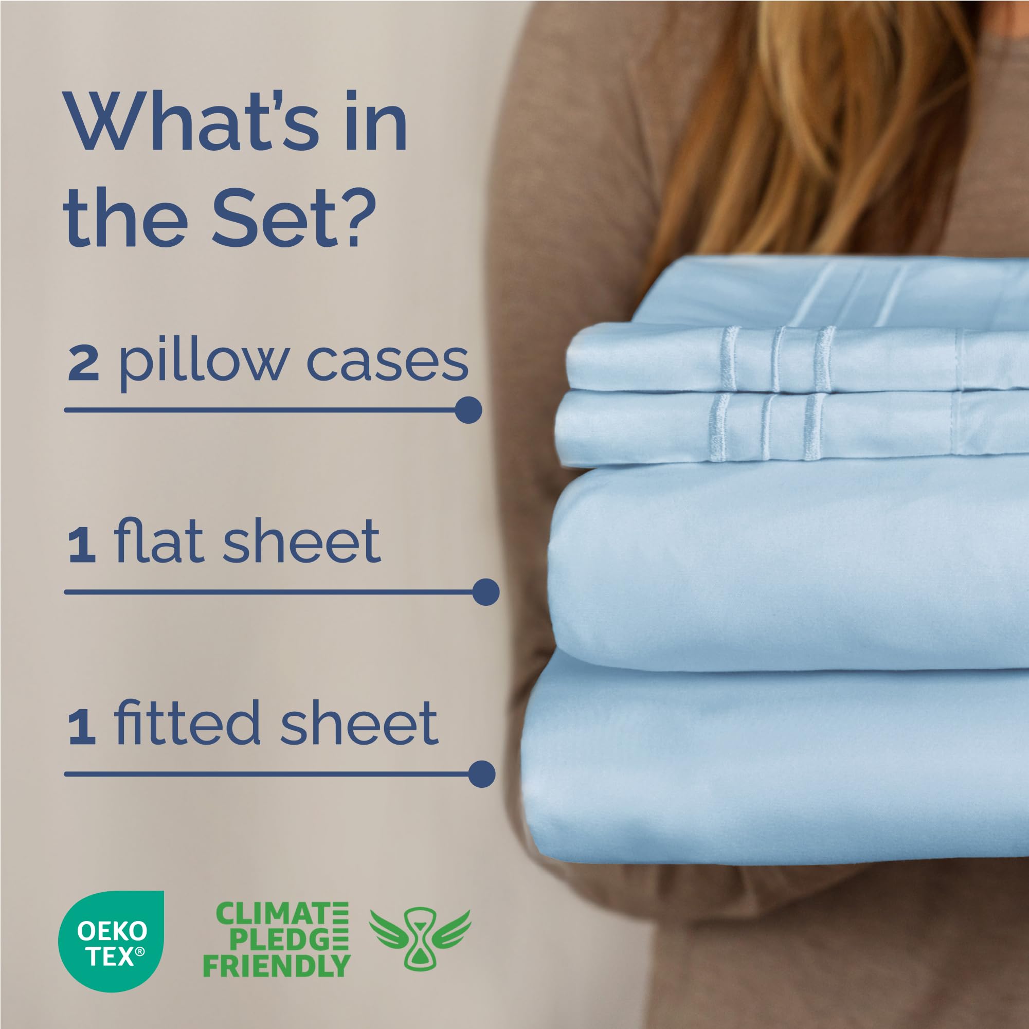 CGK Unlimited fitted sheet demonstrates deep pockets for secure mattress fit