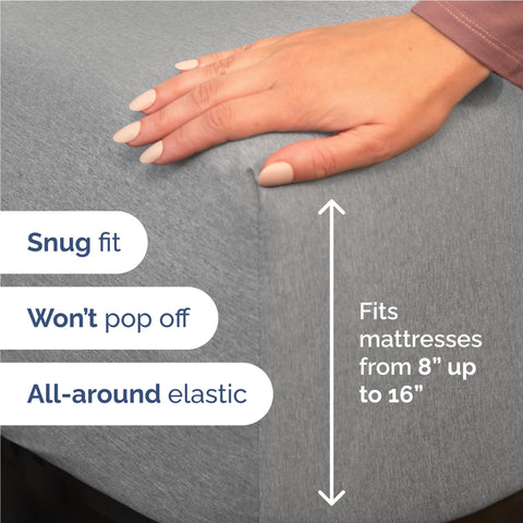 CGK Unlimited pillow cases highlight soft, wrinkle-resistant fabric for a smooth night.