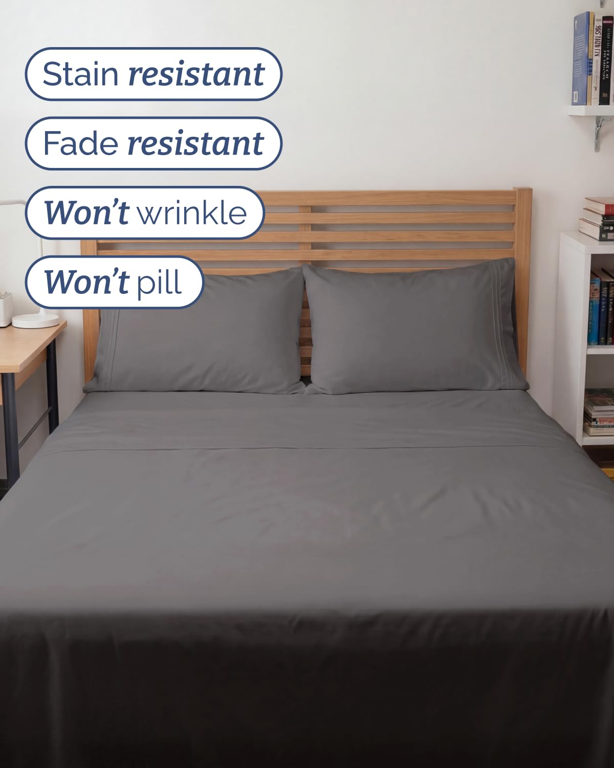 CGK Unlimited wrinkle-free finish keeps sheets smooth overnight