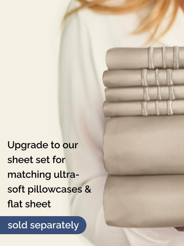 CGK Unlimited luxury soft bed linen provides hotel-like comfort at home.