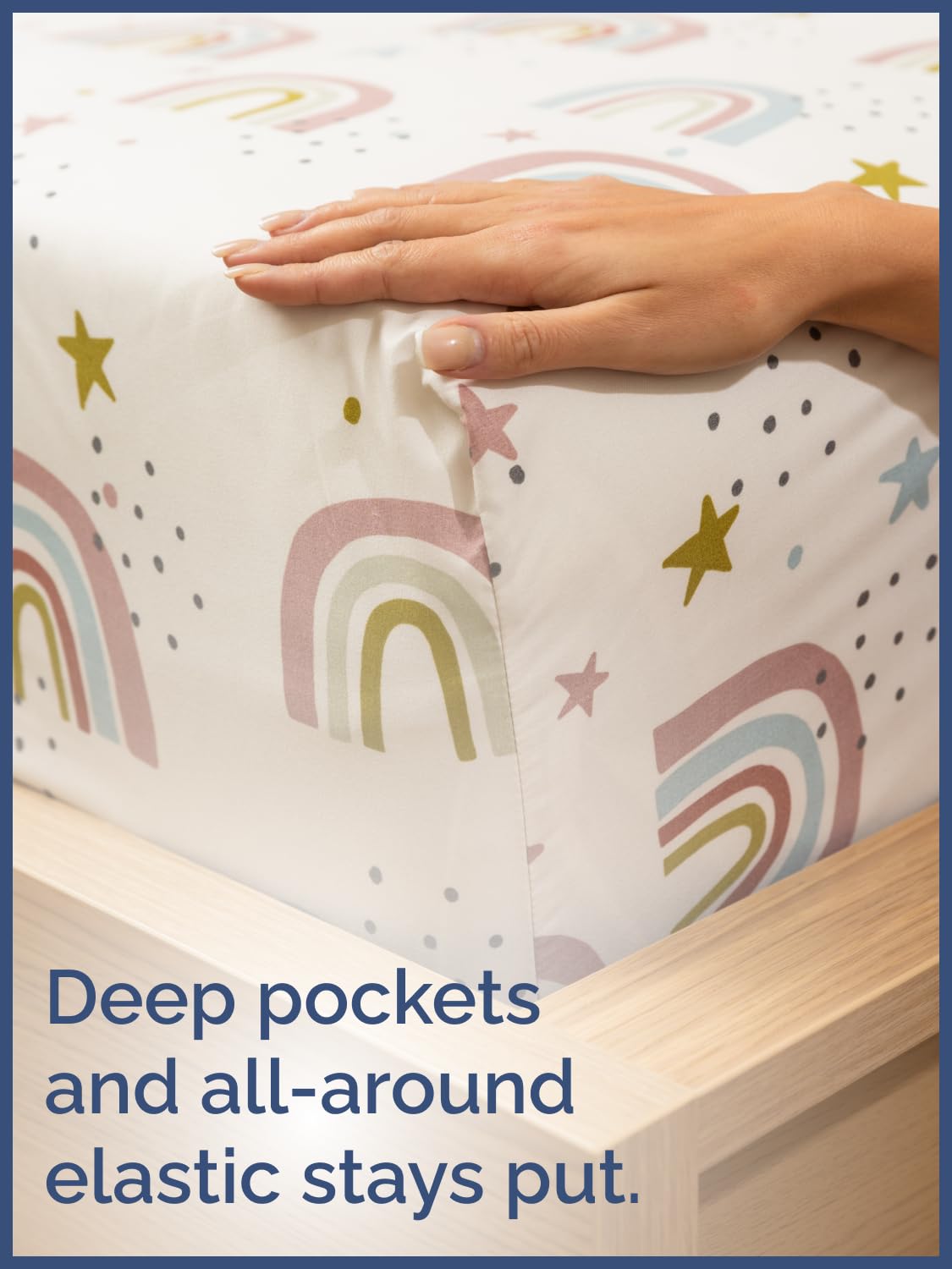 CGK Unlimited sheets are machine washable for quick, easy cleanup.