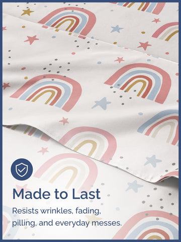 CGK Unlimited star-themed pattern adds playful charm to kid rooms.