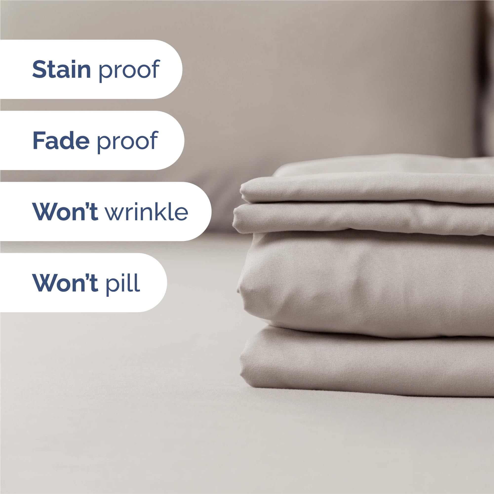 CGK Unlimited wrinkle-free finish illustration highlighting easy care