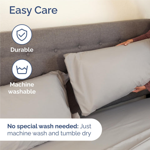 CGK Unlimited deep pockets image demonstrates compatibility with most 16-inch mattresses