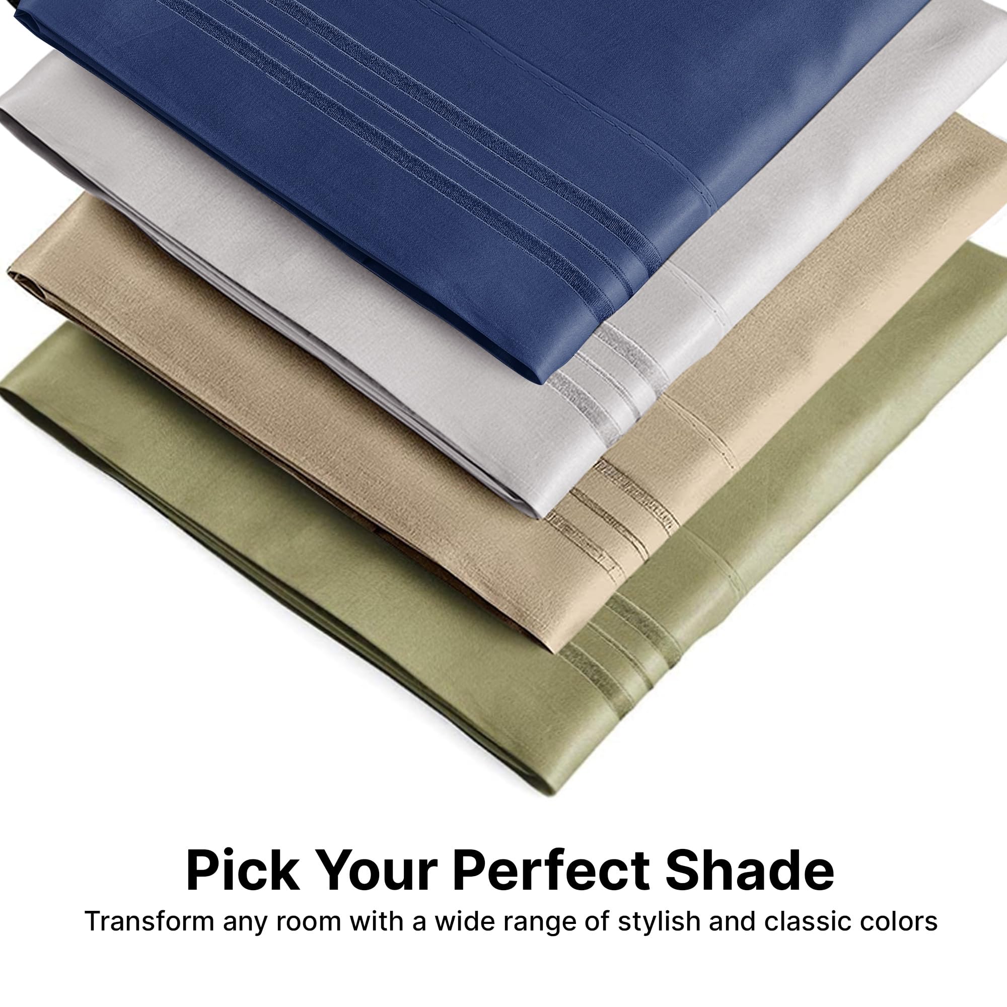 CGK Unlimited king pillow case 20x40 pillow fit confirms universal sizing for standard pillows
