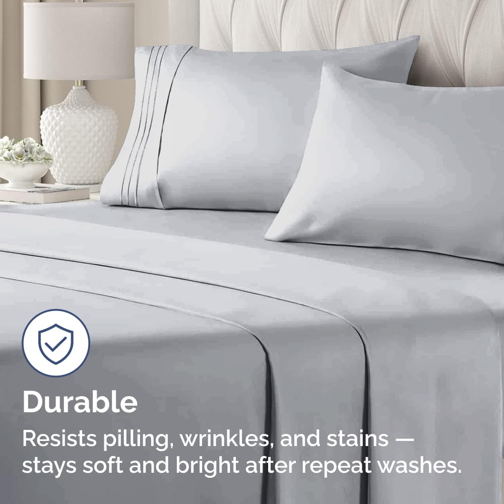 Breathable fabric helps regulate temperature for comfort with CGK pillow covers.