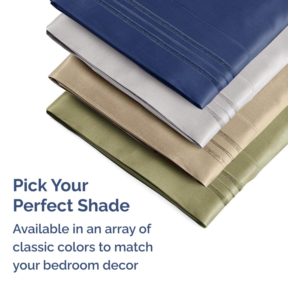 Durable seams prevent wear through multiple washes with CGK pillow set.