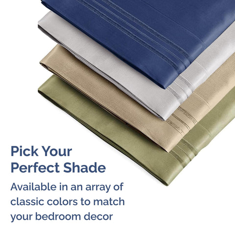 CGK Unlimited king pillow case: stain-resistant design helps maintain white brightness.