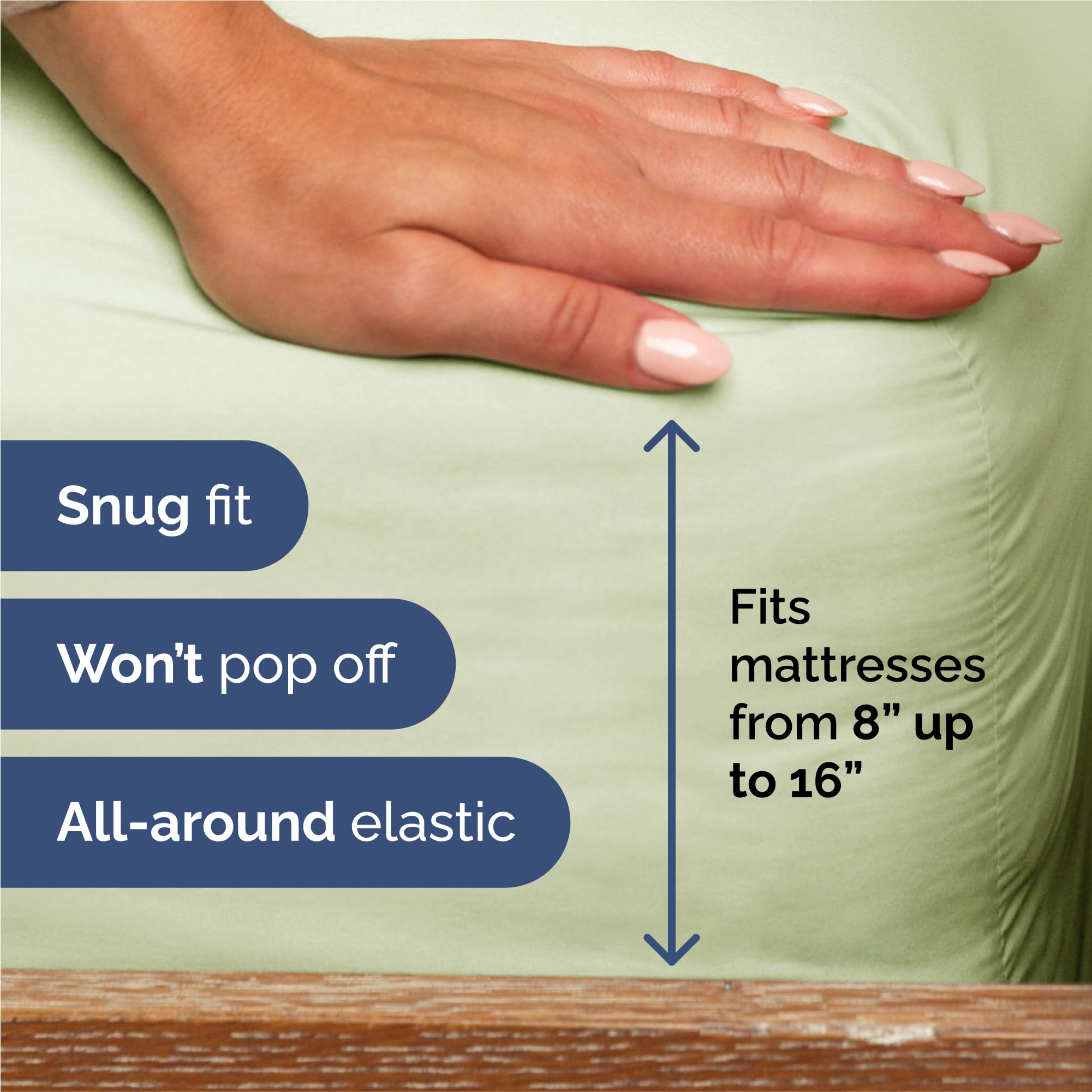 CGK Unlimited King pillowcases provide gentle, wrinkle-resistant finish for a neat bed