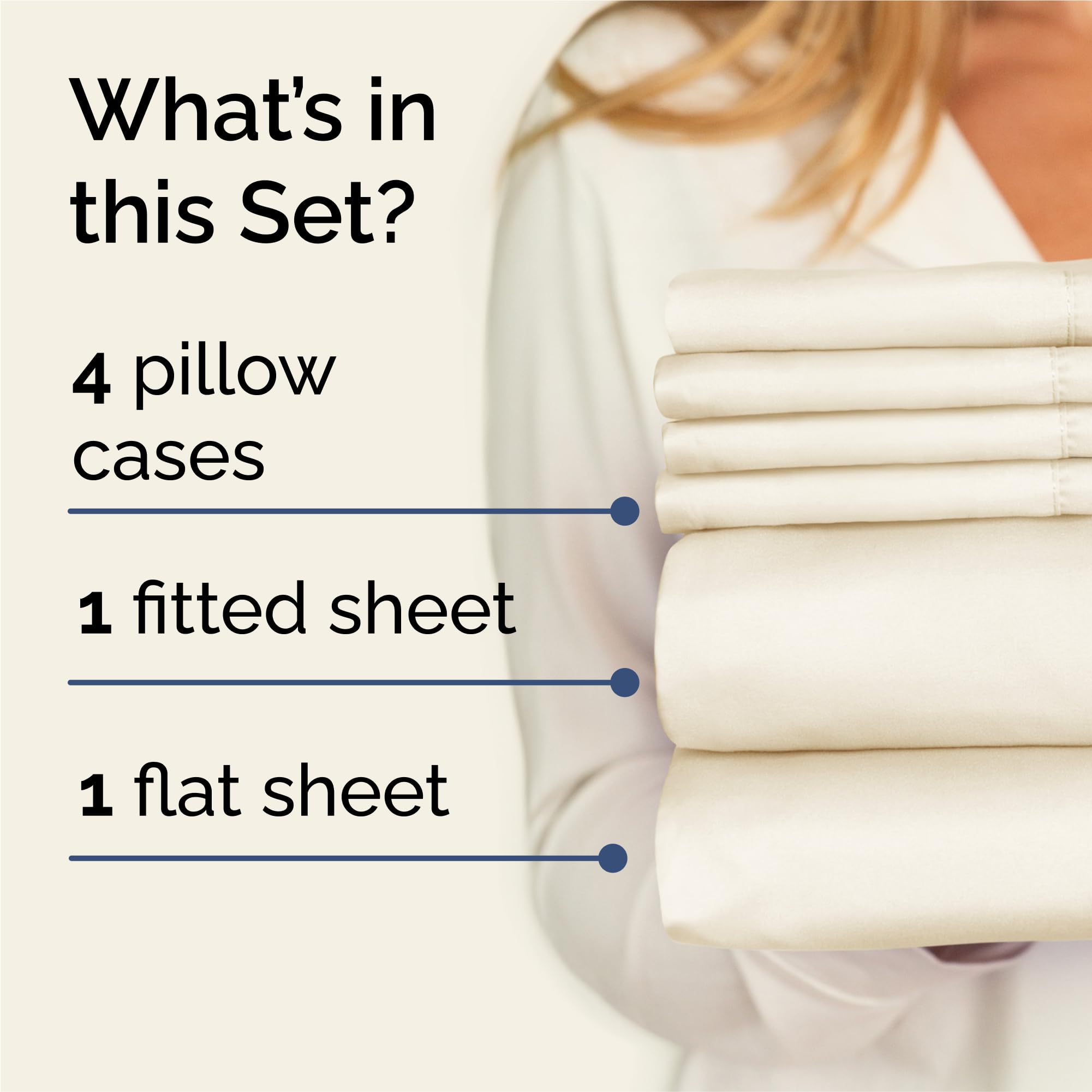 CGK Unlimited King fitted sheet on tall mattress showing deep-pocket fit.