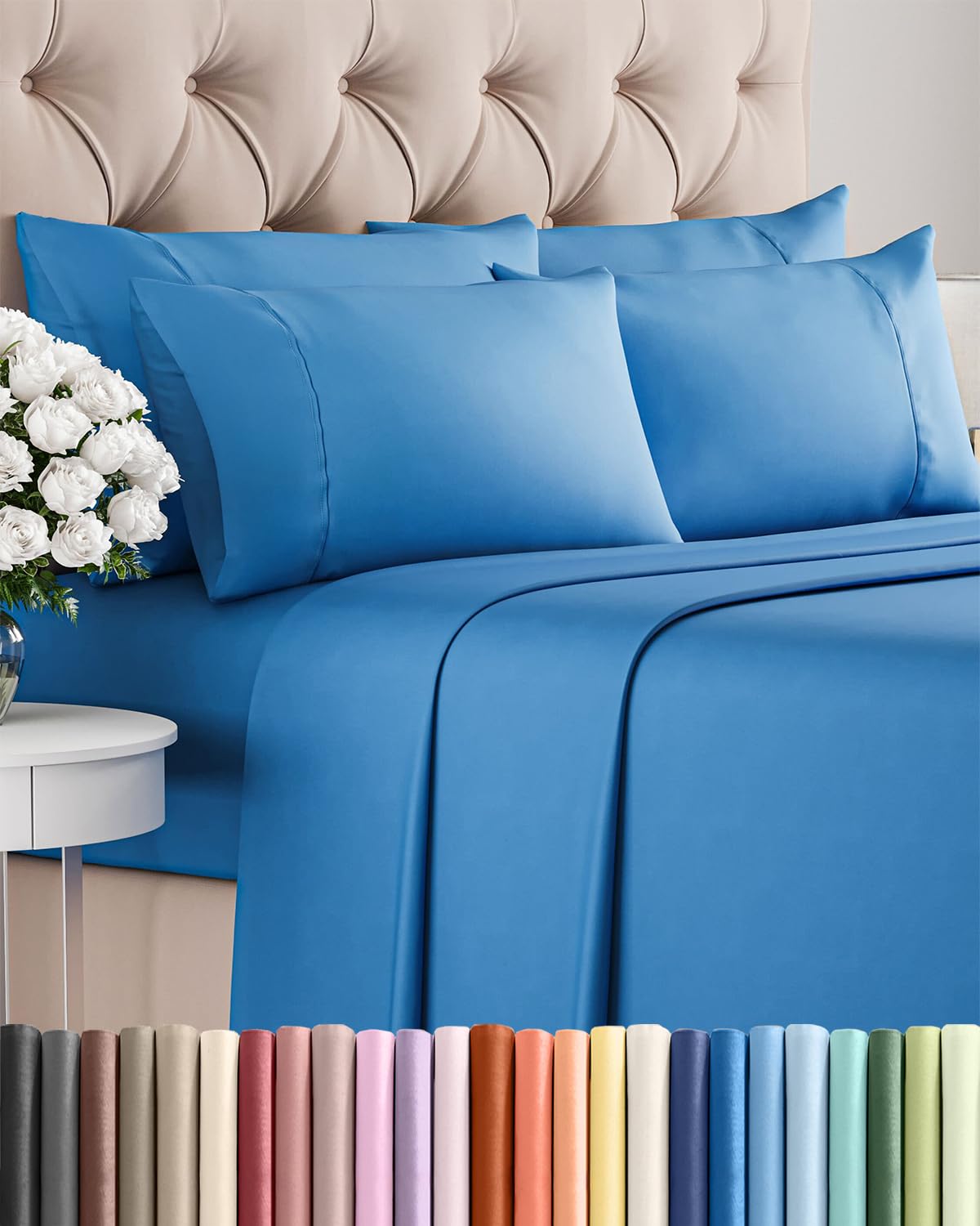CGK Unlimited King sheet set packaging, premium quality and ready for gifting.