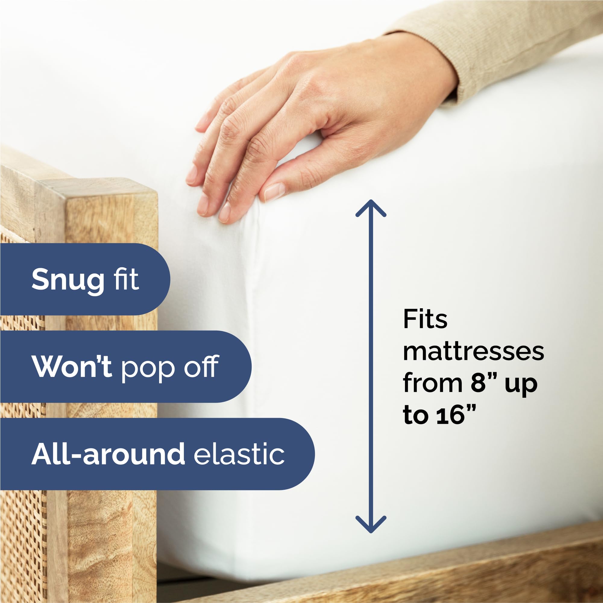 CGK Unlimited King pillowcases delivering silky softness and easy care.