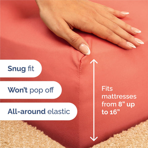 CGK Unlimited King Size Sheet Set cooling comfort for hot sleepers