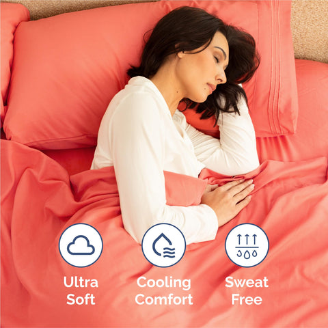 CGK Unlimited King Size Sheet Set deep pockets keep sheets secure