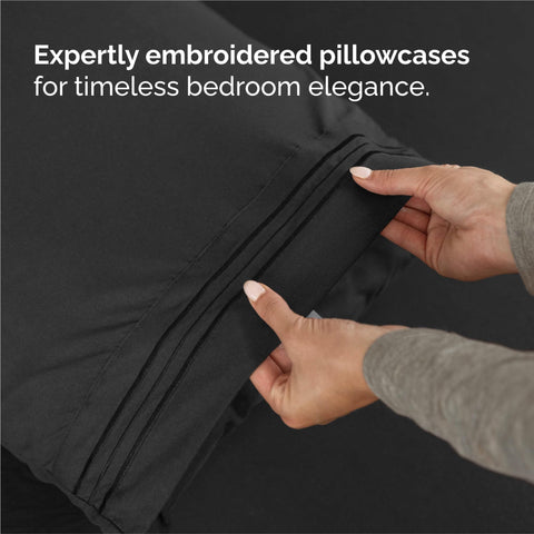 CGK Unlimited hotel luxury bedroom scene showcases premium bedding style