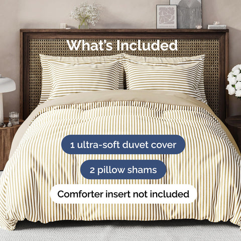 CGK Unlimited king-size duvet cover texture highlighting plush double-brushed fabric
