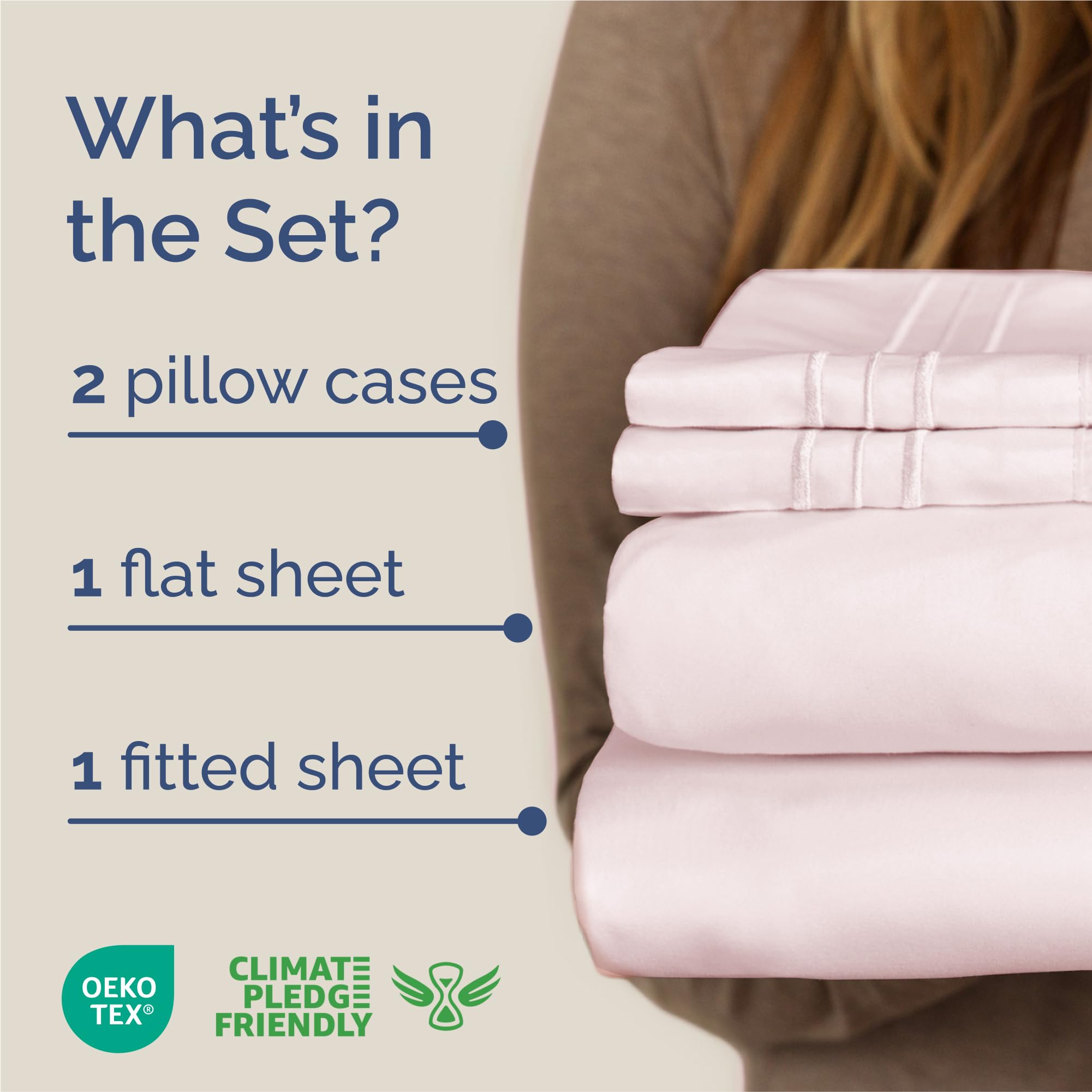 CGK Unlimited bedding on bed demonstrates breathable, cooling comfort.