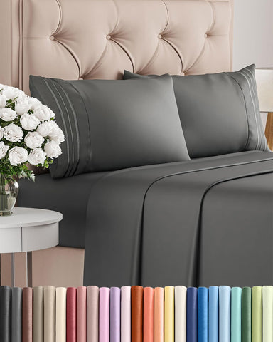 CGK Unlimited king size flat sheet 108x102 for breathable comfort