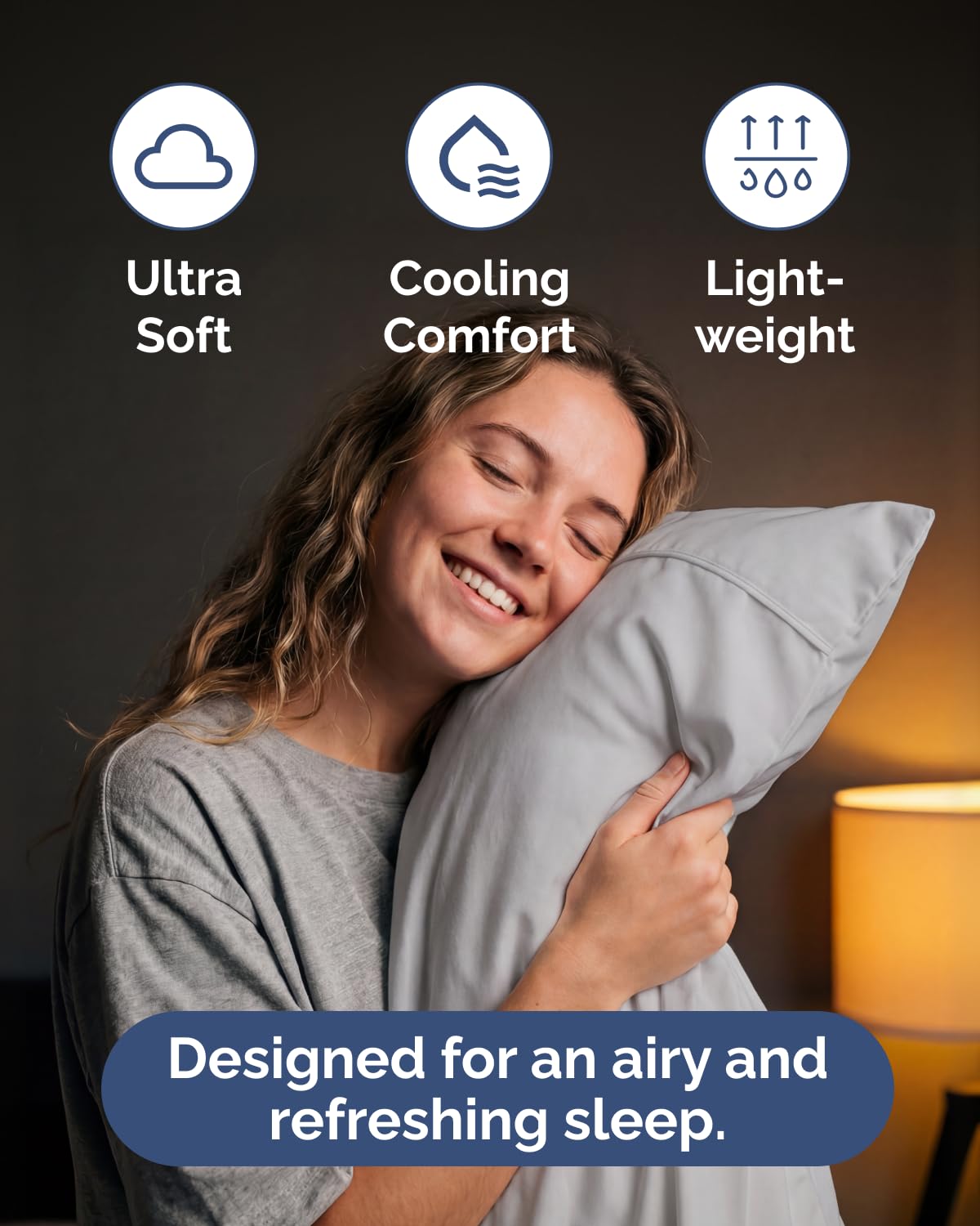 CGK Unlimited pillowcases provide soft, breathable comfort for restful sleep.
