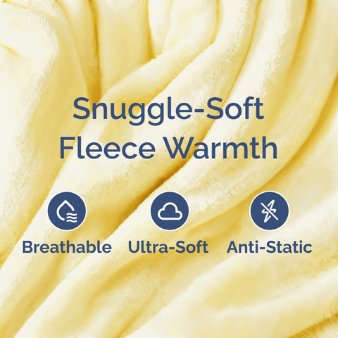 CGK Unlimited lightweight all-season blanket ideal for couch lounging
