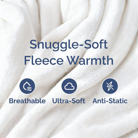 Lightweight CGK Unlimited blanket draped over a couch for cozy lounging