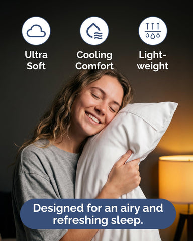 CGK Unlimited queen pillowcase demonstrates soft microfiber finish.