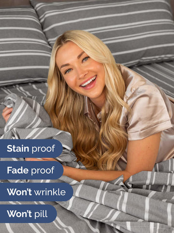CGK Unlimited microfiber soft sheets feel cloud-like and comfortable.