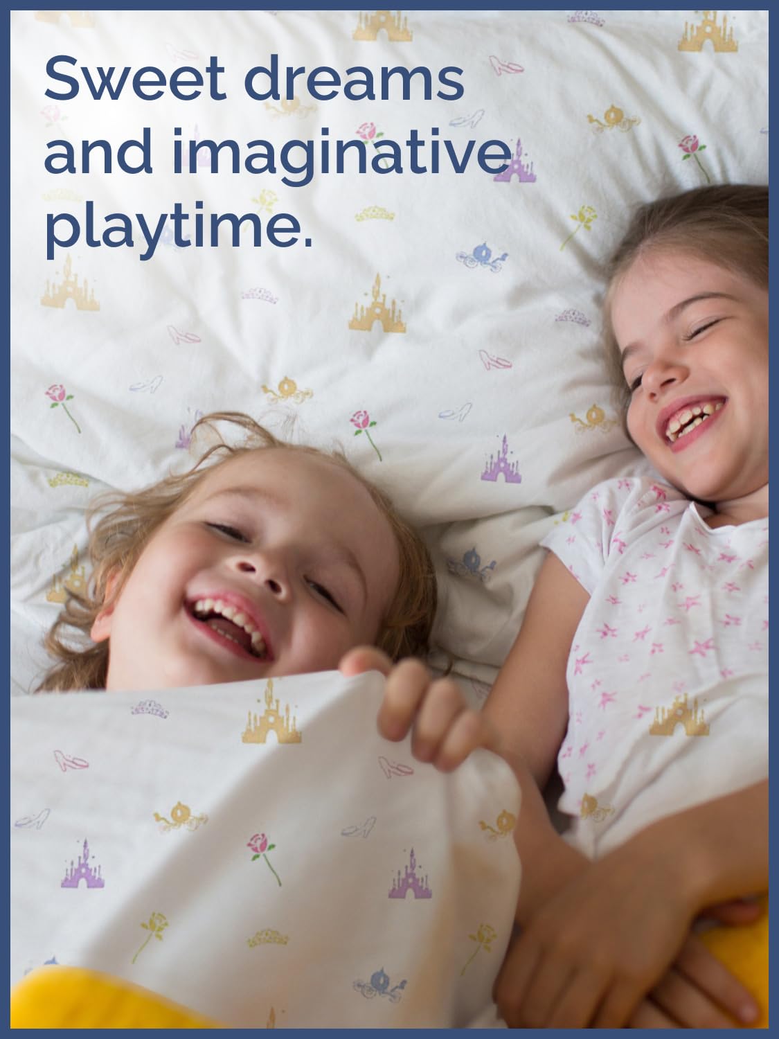 CGK Unlimited princess castle bedding boosts room style with easy care.