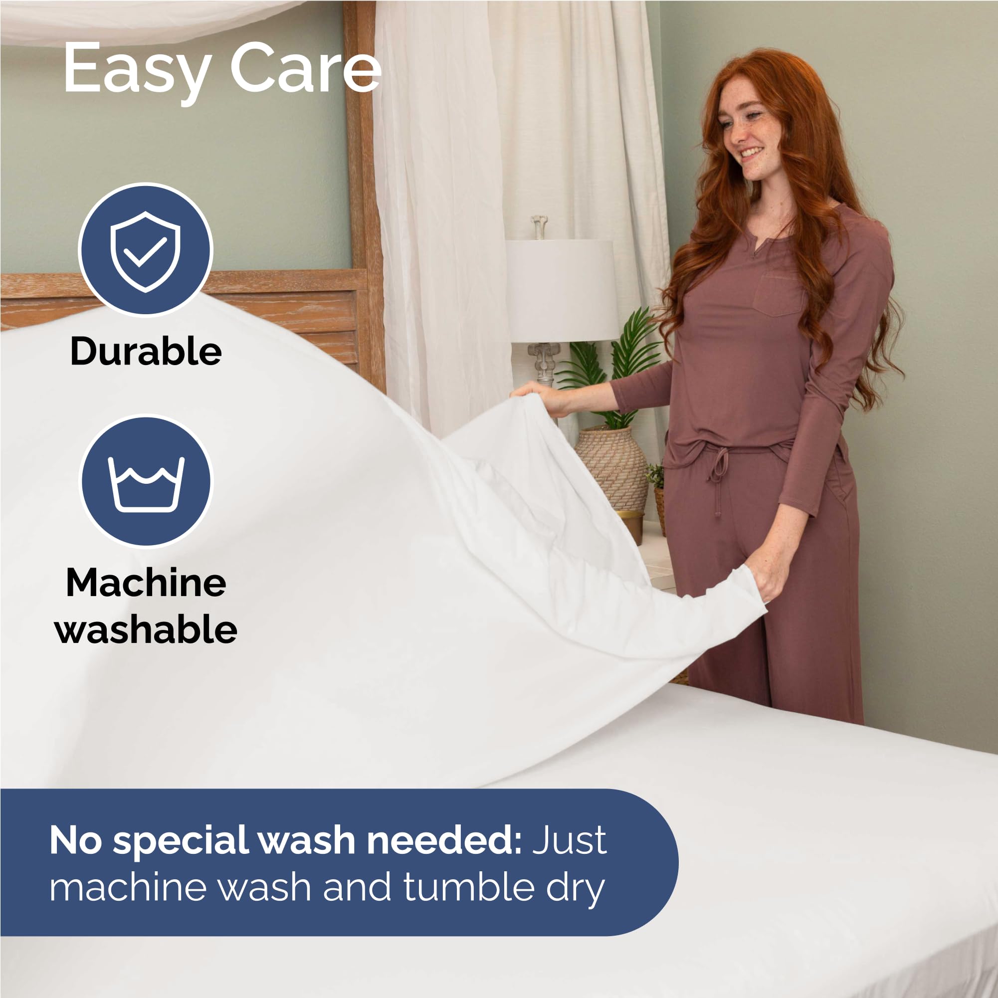 CGK Unlimited two pillow cases in a coordinated set with comfort.