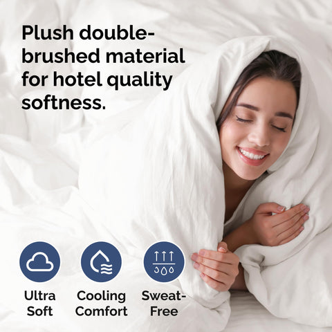 CGK Unlimited pillow shams 20x26 show soft texture for hotel-like comfort