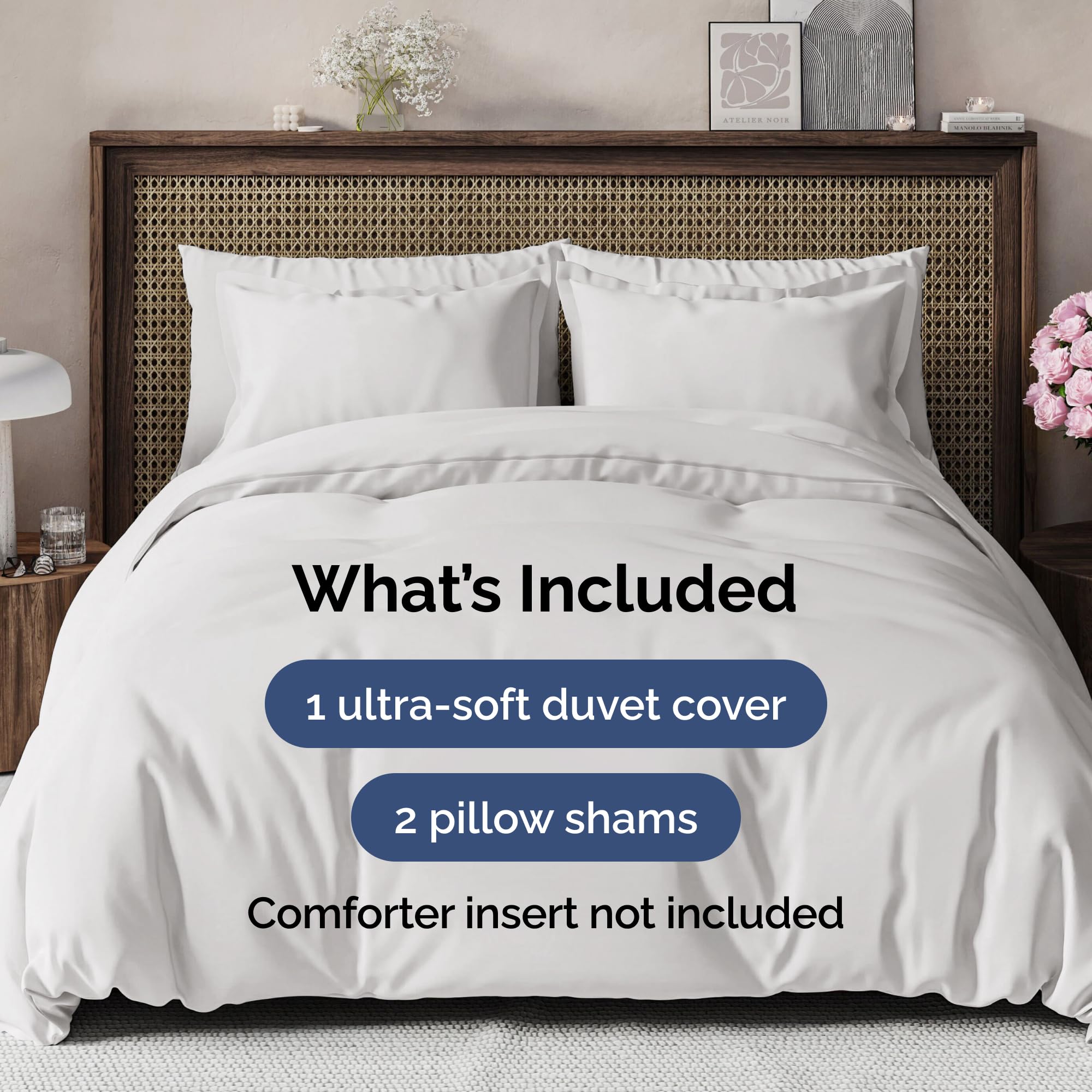 CGK Unlimited pillow shams 20x26 set to elevate bed decor and comfort
