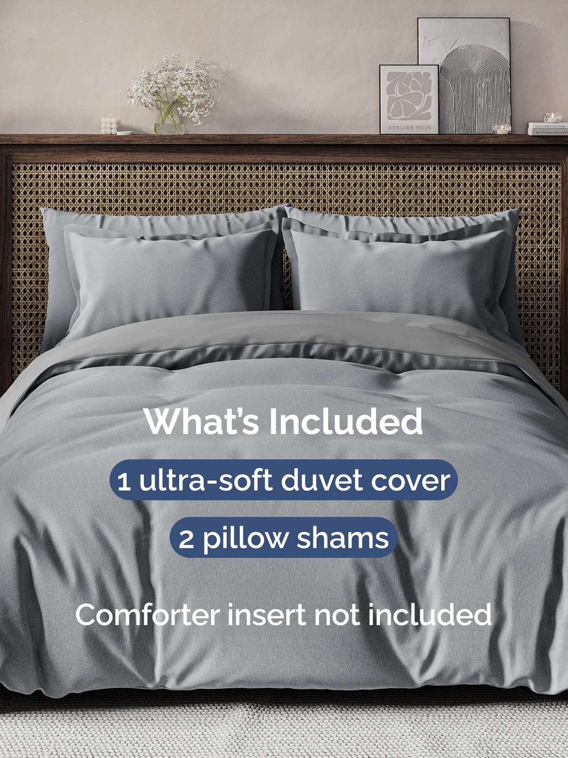 CGK Unlimited pillow shams 20x26 add hotel-style comfort and coordination.