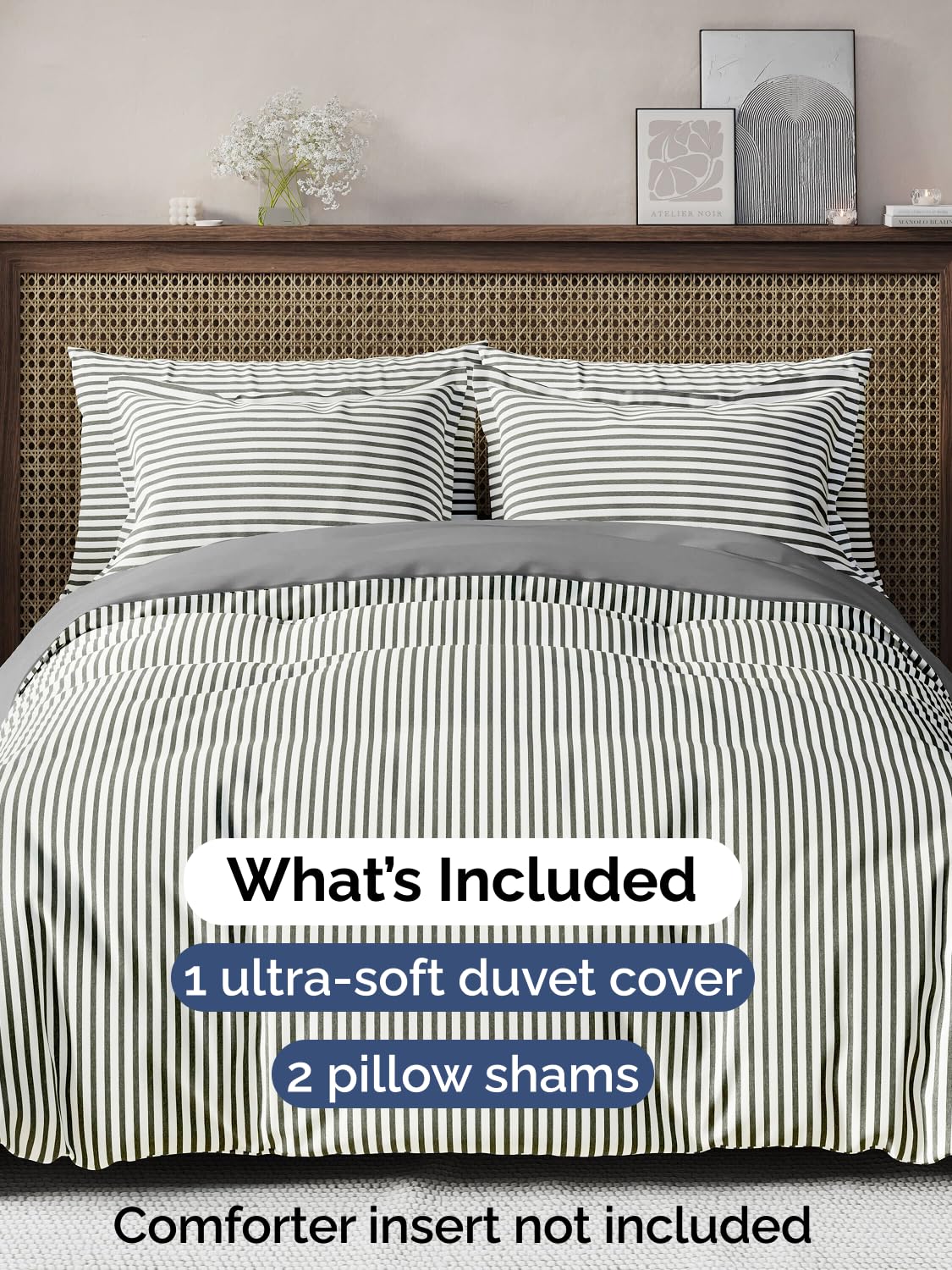 CGK Unlimited pillow shams 20x26 add plush comfort and hotel-style elegance.