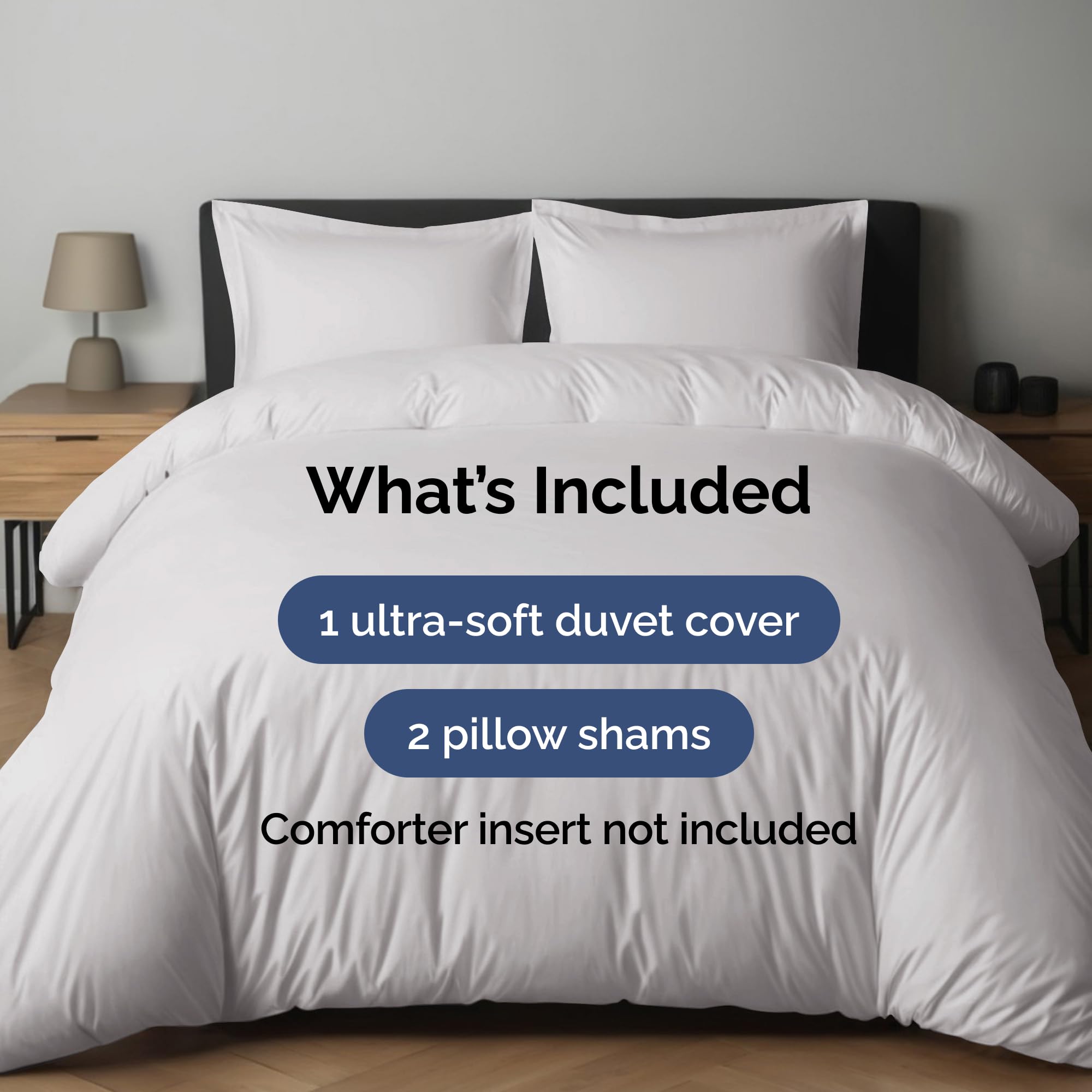 CGK Unlimited pillow shams king-size set showcased for coordinated luxury and easy maintenance