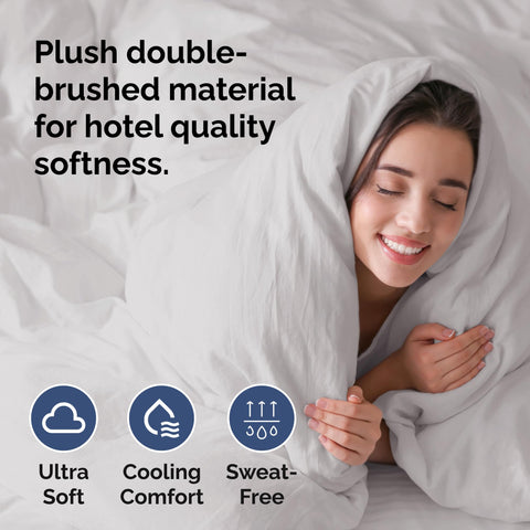 Close-up of plush double-brushed fabric from CGK Unlimited highlighting extreme softness