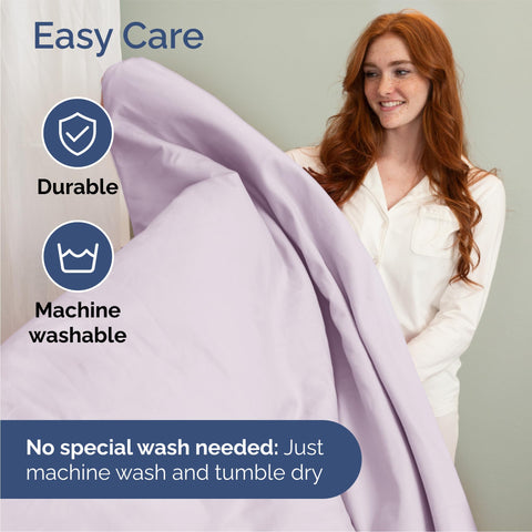 Versatile bedding for bedroom, guest room, RV, or vacation.