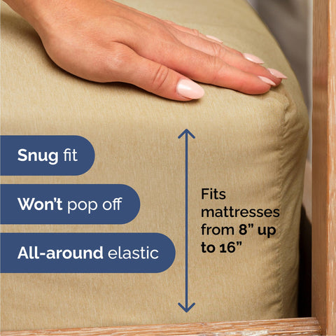 CGK Unlimited queen 4-piece pillowcases add soft, wrinkle-free support.