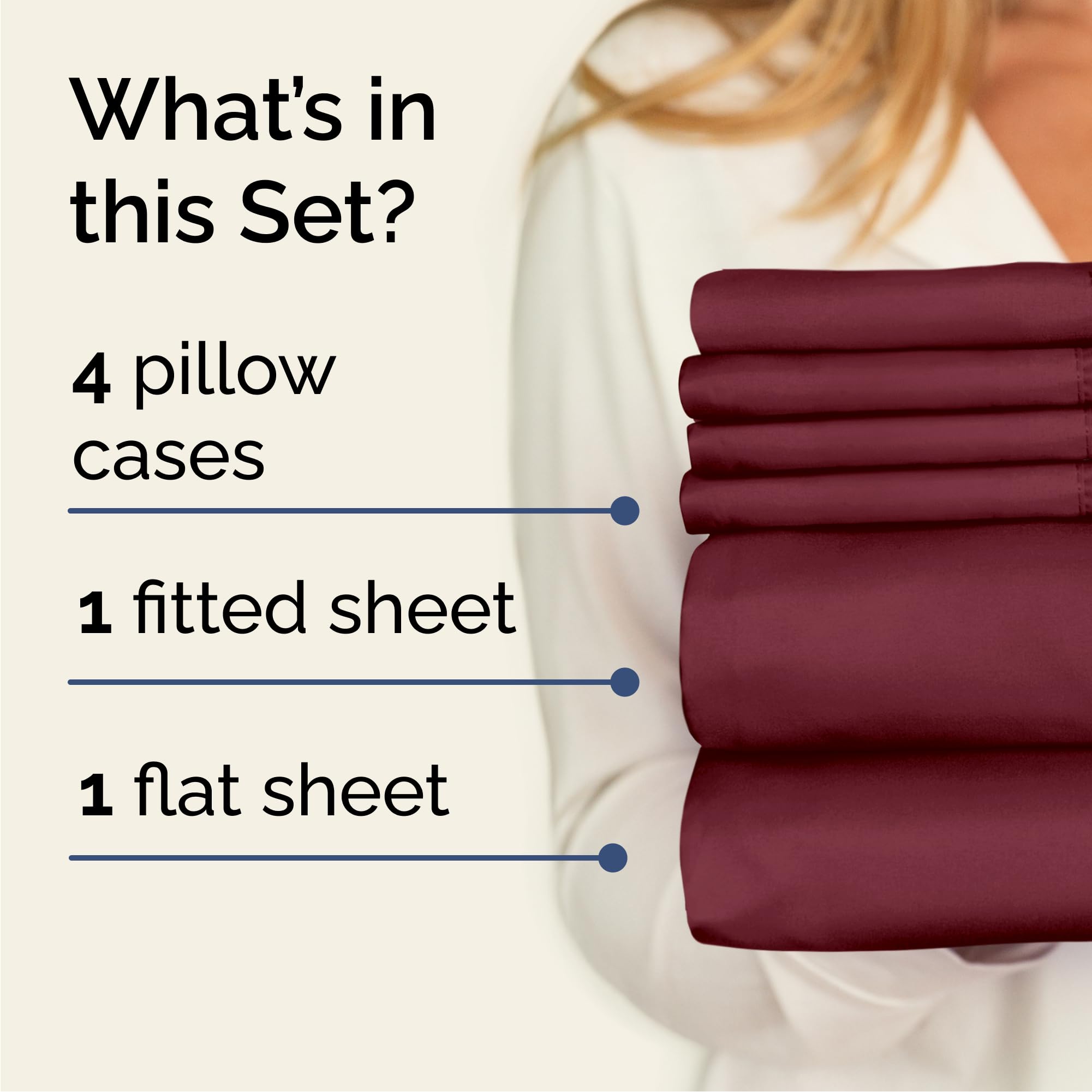 CGK Unlimited queen fitted sheet demonstrates deep pockets for secure mattress fit.