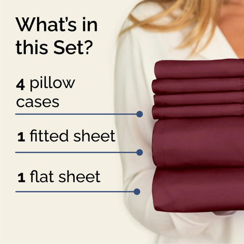 CGK Unlimited queen fitted sheet demonstrates deep pockets for secure mattress fit.