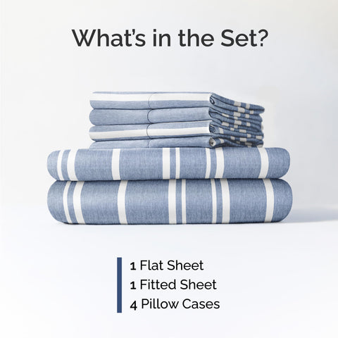 CGK Unlimited Queen 6-piece sheet set fitted sheet with deep pockets for 16-inch mattresses.