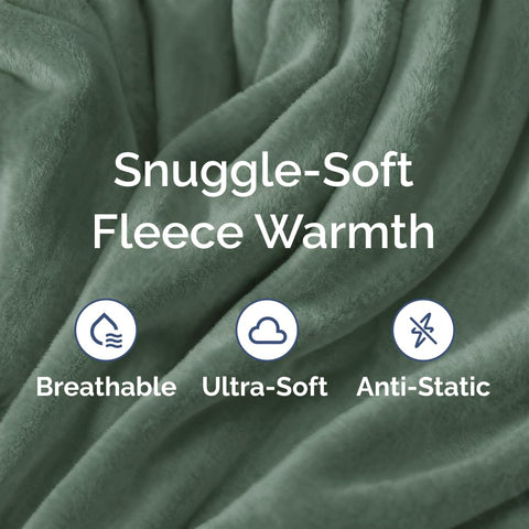 CGK Unlimited Queen Blanket showing double-stitched durability and soft pile