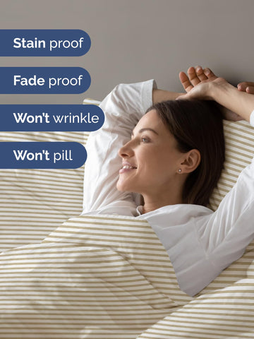 CGK Unlimited lightweight breathable bedding ready for year-round cooling comfort