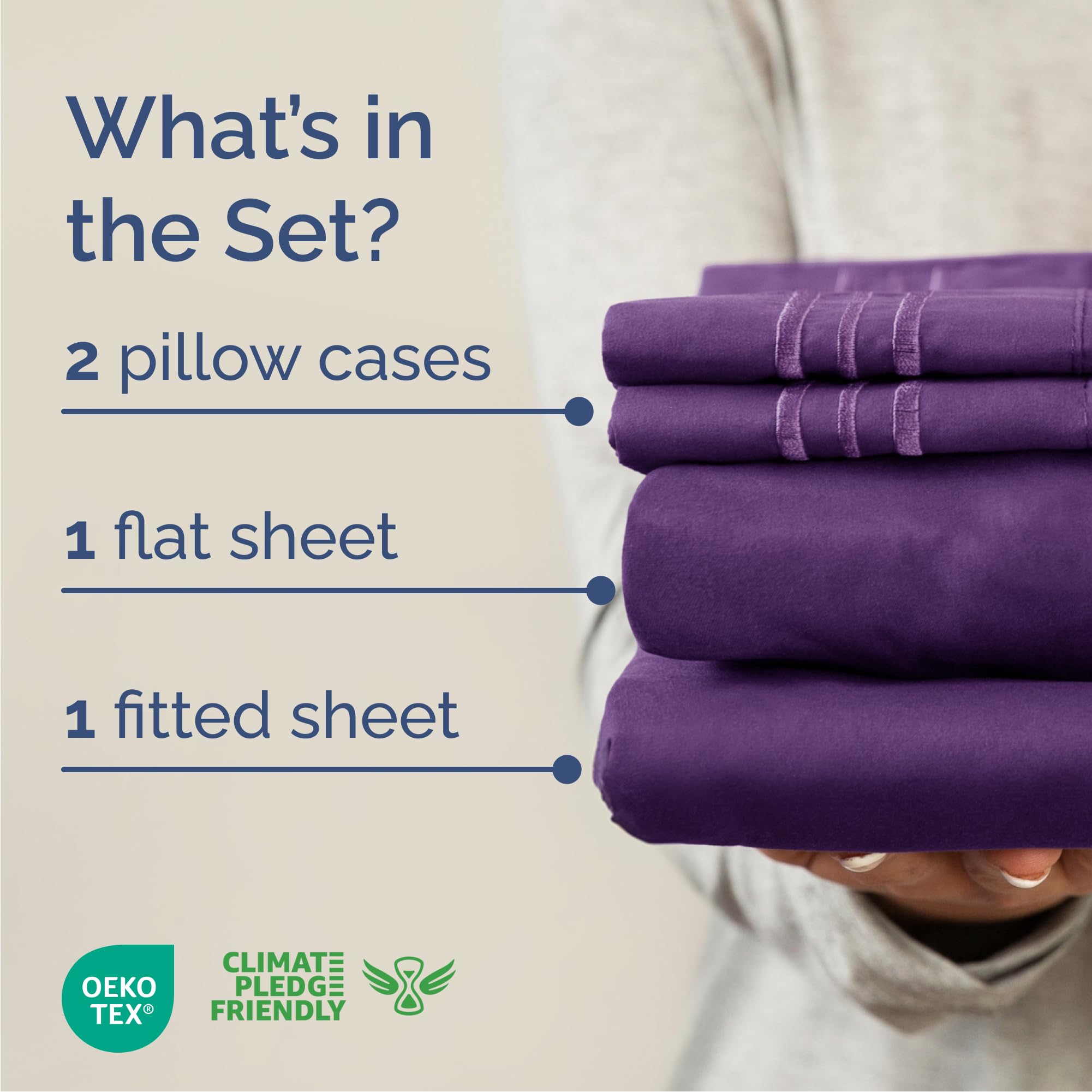 CGK Unlimited queen fitted sheet 80x60 with deep 16 inch pockets