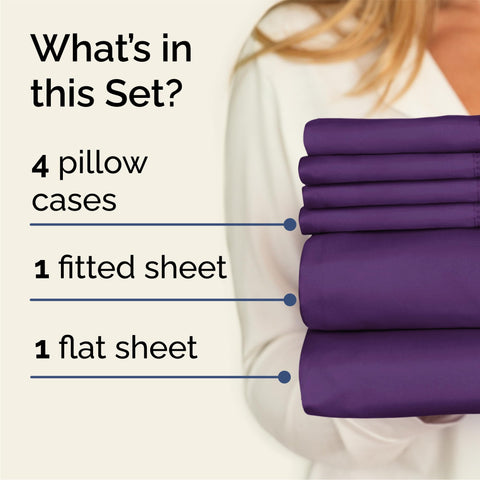 CGK Unlimited Queen fitted sheet securely hugs deep pocket mattress