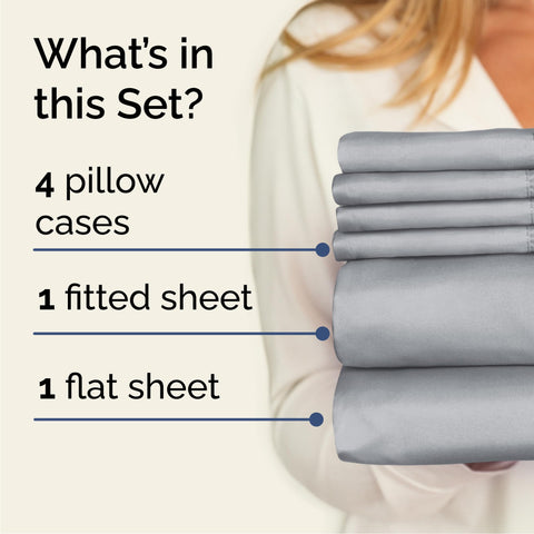 CGK Unlimited Queen fitted sheet with deep pockets fits most mattresses securely