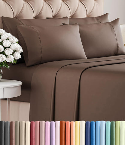 CGK Unlimited Queen flat sheet shows cooling, breathable comfort for better sleep.