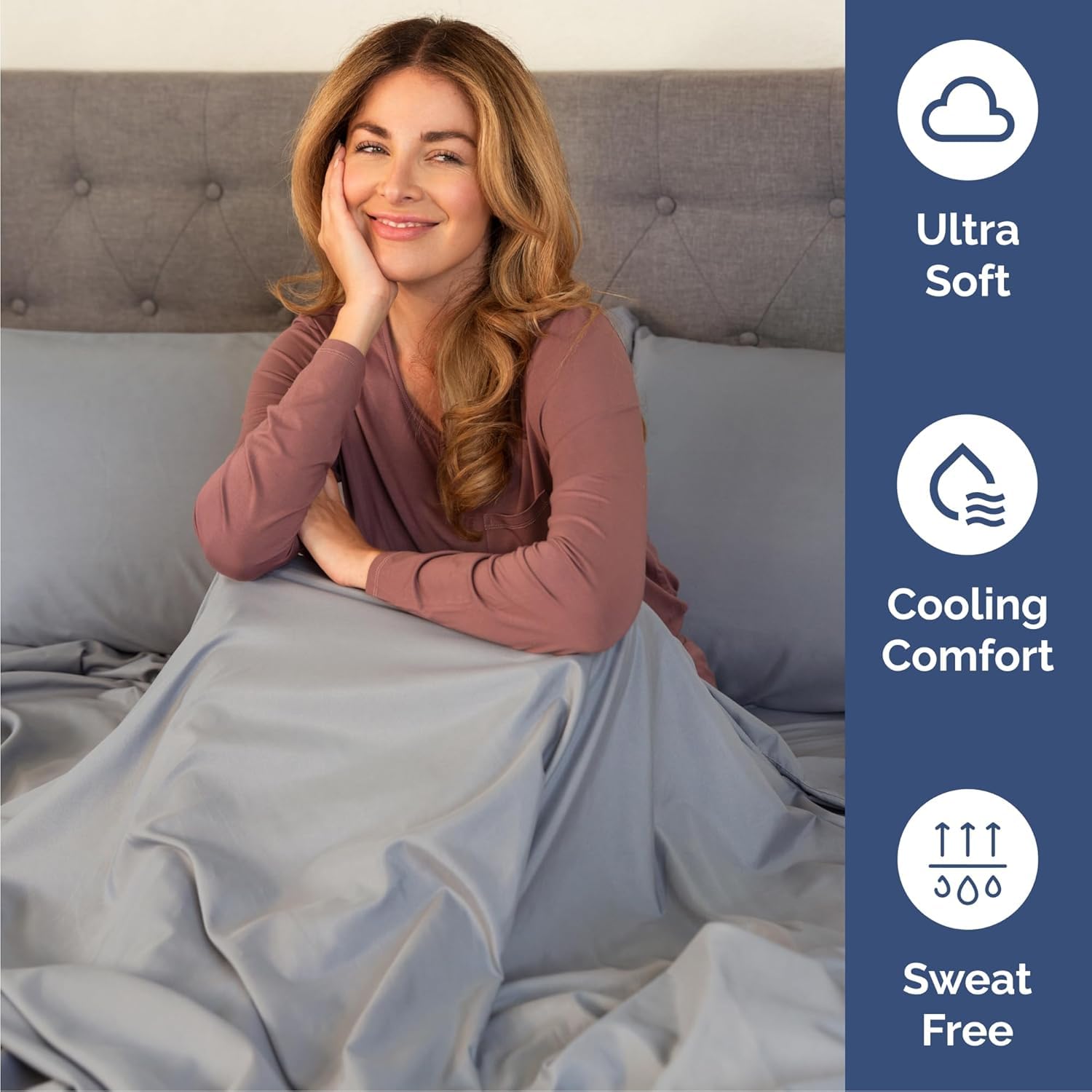 CGK Unlimited Queen pillowcase 2 provides wrinkle-resistant comfort and easy care